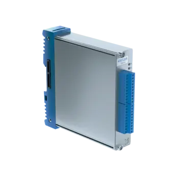 Measurement modules for piezoresistive pressure transmitters (PRT), voltage and current / 5507A These measurement modules for the KiDAQ data acquisition system (DAQ) are for piezoresistive pressure transmitters (PRT), voltage and current.