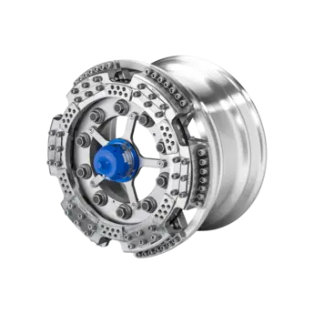 These wheel torque transducers deliver precise torque measurements for road load data acquisition.