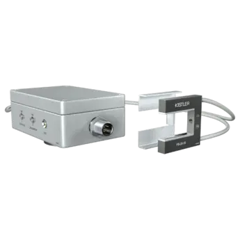 Multi-beam fork light barriers, infrared, fork width 10 to 60 mm, external electronics, plug M12 4-pin / M16 5-pin / PB These multi-beam fork light barriers with external electronics are used for ejection control and counting of the smallest parts.