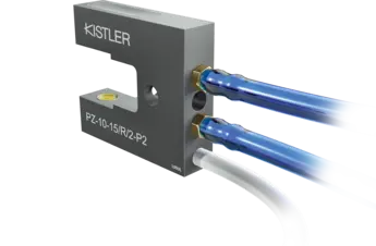 Dual-beam fork light barriers, infrared, fork w 10 to 25 mm, with or without cleaning nozzle, external electronics, M12 4-pin / PZ These two-beam light barriers with separate electronics with forward/backward detection are suitable for special counting tasks.