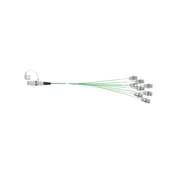 High-insulation adapter cables, 8-core, Fischer 9-pin pos. – 8 x BNC pos., custom length / Z16620SP These universally applicable and highly insulated adapter cables come with a Fischer 9-pin pos. and eight BNC pos. connectors.
