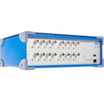 Transient recorder 2529A with precise high bandwidth signal conditioning and data acquisition, all combined into one single modular device.