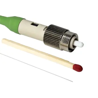 Ultra-Thin FSI Strain Sensor 2071A (155 µm) with Optical Connector Ultra-thin fiber segment interferometry (FSI) strain sensor 2071A, 155 µm diameter, with optical connector.