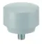 Impulse hammer tips, rubber, D 1" or 1.5" (25 or 38 mm), different strengths, replaceable / 99XX Replaceable impulse hammer rubber tips with diameters of 1 or 1.5 inches (25 or 38 mm). Soft to hard versions available.