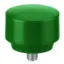 Impulse hammer tips, rubber, D 1" or 1.5" (25 or 38 mm), different strengths, replaceable / 99XX Replaceable impulse hammer rubber tips with diameters of 1 or 1.5 inches (25 or 38 mm). Soft to hard versions available.