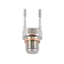 Mounting adapters simplify the installation of these types of pressure sensors: only a threaded hole according to the selected adapter is needed.