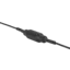Coaxial cables with EMI suppression ferrite for distance extension.